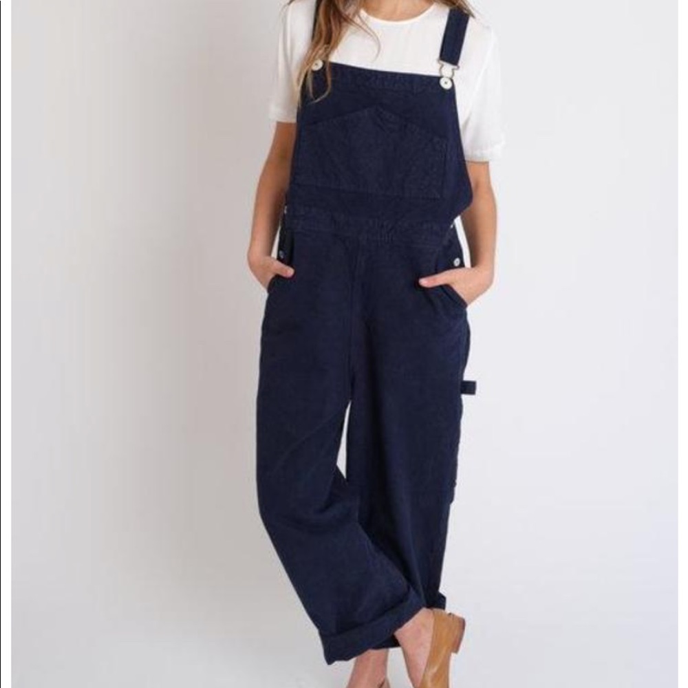 Jesse kamm black overalls